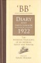 'BB' DIARY AND SKETCHBOOK 1922. THE EVERYDAY THOUGHTS OF AN ASPIRING ARTIST AND WRITER. Edited by Bryan Holden.