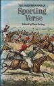 THE BATSFORD BOOK OF SPORTING VERSE. Edited by Peter Verney.