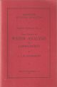 SOME METHODS OF WATER ANALYSIS FOR LIMNOLOGISTS. By F.J.H. Mackereth, B.Sc. Scientific Publication No. 21.