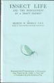 INSECT LIFE AND THE MANAGEMENT OF A TROUT FISHERY. By Martin E. Mosely, F.E.S.