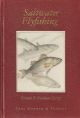 SALTWATER FLYFISHING: BRITAIN and NORTHERN EUROPE by Paul Morgan and friends. De luxe leather-bound edition.