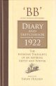 'BB' DIARY AND SKETCHBOOK 1922. THE EVERYDAY THOUGHTS OF AN ASPIRING ARTIST AND WRITER. Edited by Bryan Holden.