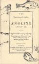 THE EXPERIENCED ANGLER: OR ANGLING IMPROVED. By Colonel Robert Venables.